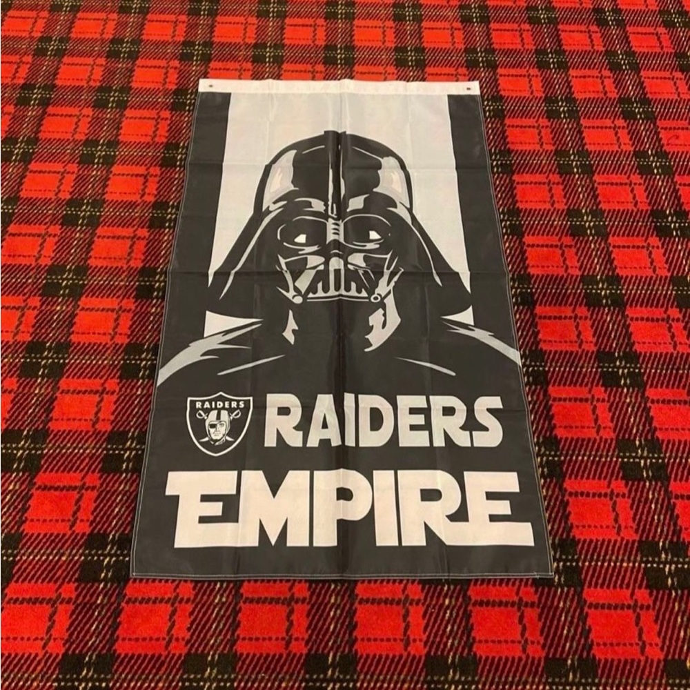 Brand new Las Vegas Raiders banner flag